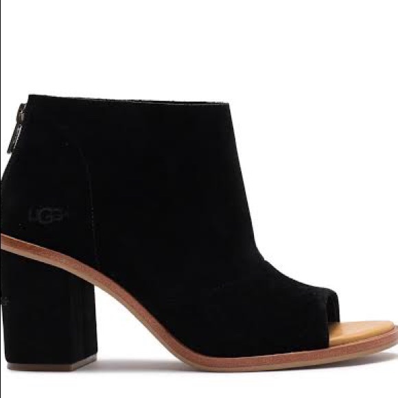ugg ginger peep toe bootie